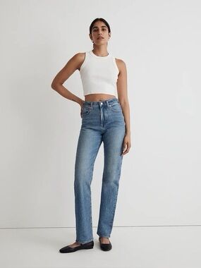 Madewell The '90s Straight Jean Emmore Wash 25